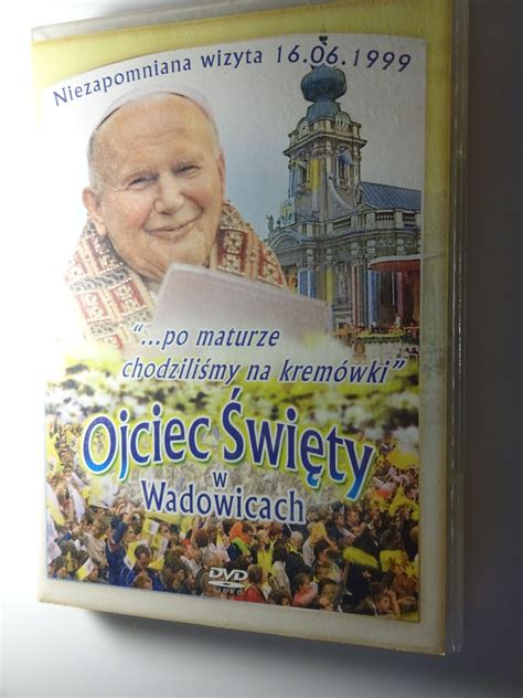 Ojciec Święty w Wadowicach DVD Jan Paweł II 1999 r 13853595364 Sklepy