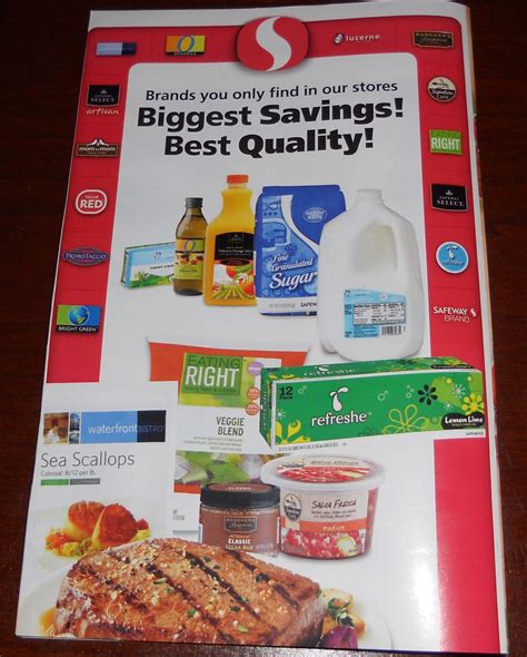 Safeway Thanksgiving coupon book back - Grocery Coupon Guide
