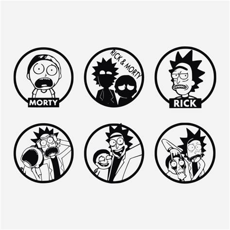 Rick and Morty SVG Bundle – MasterBundles