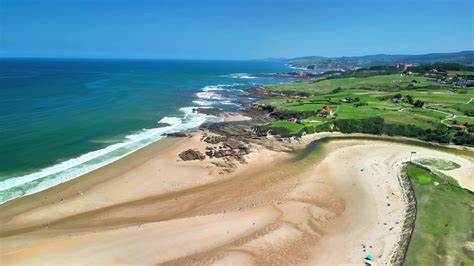 Experience Stunning Aerial Views of a Beautiful Scenic Beach and