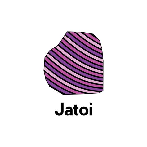 Jatoi map. map of the Pakistan Country. Borders of for your infographic