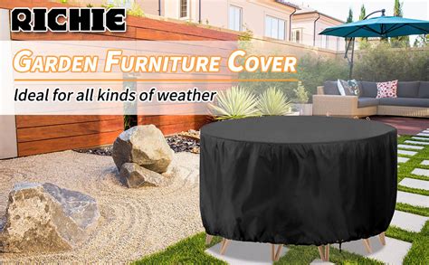 Richie Round Garden Furniture Covers Waterproof Round Garden Table