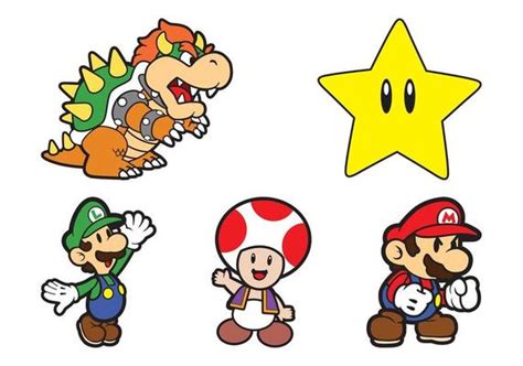 Mario Star Vector Art, Icons, and Graphics for Free Download