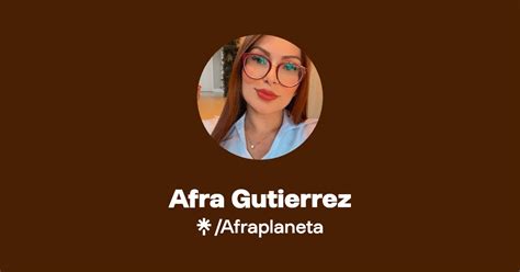 Afra Gutierrez Instagram Linktree