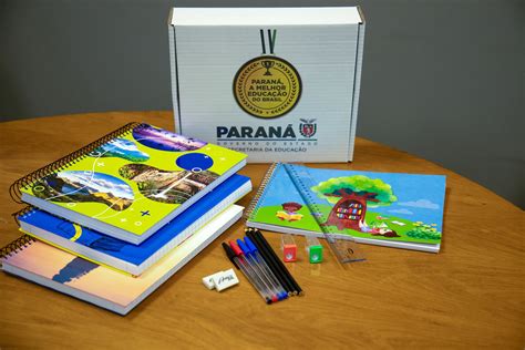 Kit De Material Escolar Do Governo 2025 - Governo do Paraná oferece kits escolares gratuitos para alunos da rede ...