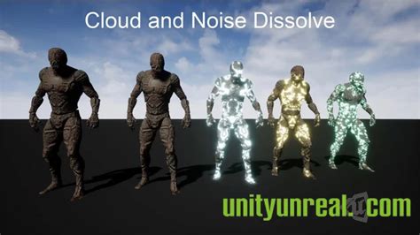 Unreal Engine Asset Dissolve Effect Pack