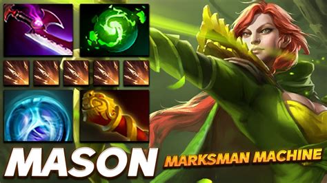 Mason Windranger Marksman Machine 30 4 14 Dota 2 Pro Gameplay