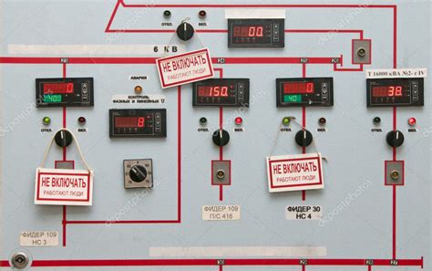 technical control panel  electric devices stock photo  rateland