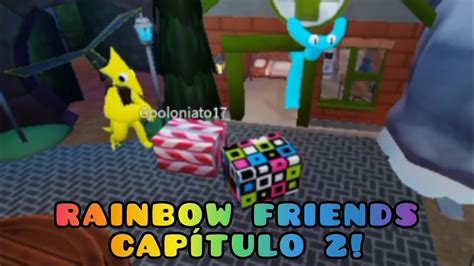 JOGUEI RAINBOW FRIENDS CAPÍTULO 2 CONSEGUI ZERAR YouTube