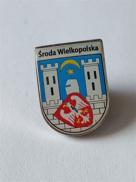 Herb Miasta Roda Wielkopolska Przypinka Pin Siedlce Kup Teraz Na