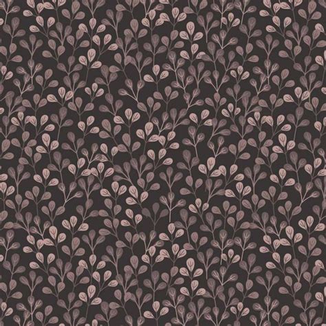 Shinrin Yoku Japanese Lewis Irene Fabric Leaves Dark Earth