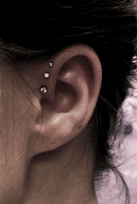 Triple Helix Helix Piercings Piercing Tattoo Smiley Piercing Earings