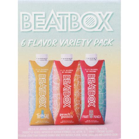 BeatBox Wine Blue Razzberry Fruit Punch Juicy Mango 500 Ml Delivery