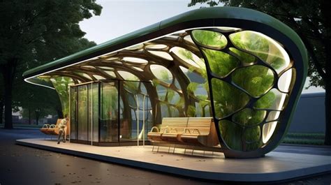 premium photo empty glass platform  transport