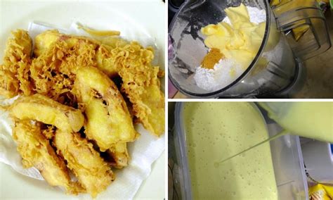 Peniaga Dedah Rahsia Cara Nak Bancuh Tepung Goreng Pisang Agar Rangup