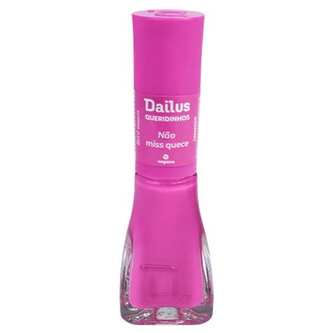 Esmalte Dailus Queridinhos Cremoso Nao Miss Quece Ml Shopee Brasil