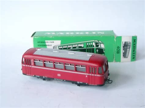 MÄRKLIN H0 Beiwagen zum Schienenbus Art Nr 4018 OVP EUR 24 50