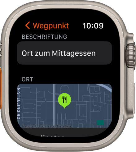 Verwenden Der App Kompass Auf Der Apple Watch Ultra Apple Support De