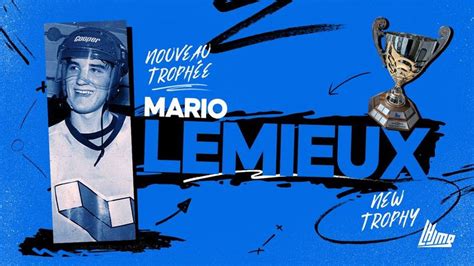 QMJHL unveils new Mario-Lemieux Trophy - LHJMQ