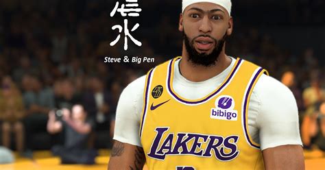 Nba K Anthony Davis Cyberface Update Hair And Body Model In Game