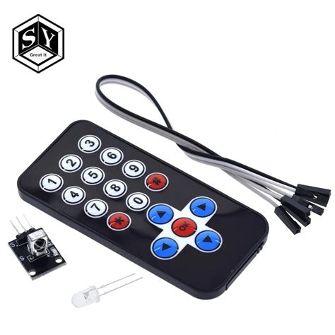 Set Infrared Remote Control Module Wireless Ir Receiver Module Diy Kit