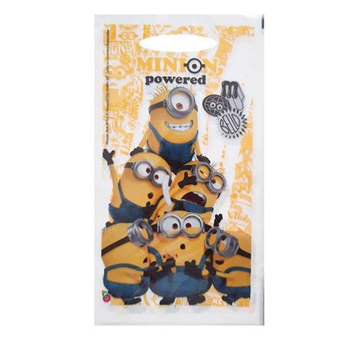 Bolsita Para Golosinas Minions 10u Partyplace