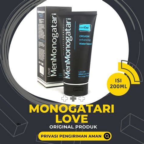 Jual MONOGATARI LUBRICANT 200 ML ORI PELUMAS PRIA DAN WANITA Di Lapak