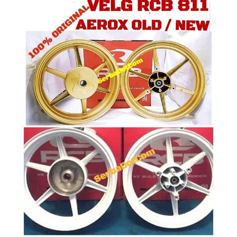 Jual Velg Rcb Racing Boy Aerox Old New Sp Ring Sp Gold White