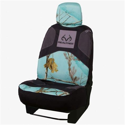 Blue Camo Bucket Seat Covers - Velcromag