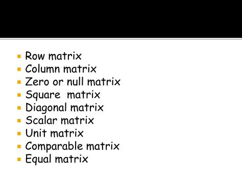 matrices pptx