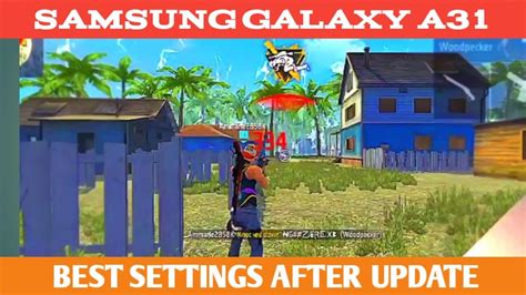 My Perfect Settings Galaxy A31 HUD DPI Sensi Sensibilidade