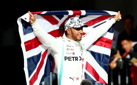 Lewis Hamilton 2019 United States Grand Prix Six Time Formula One World