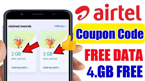 Airtel Free Data 4gb New Coupon Code Loot Offer 4gb Airtel Free Data Code Airtel Free Data