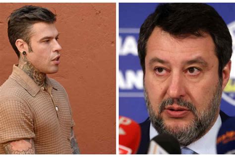 Scontro Giordano Fedez Botta E Risposta Tra Salvini E Il Cantante