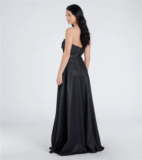 strapless a line dresses 2