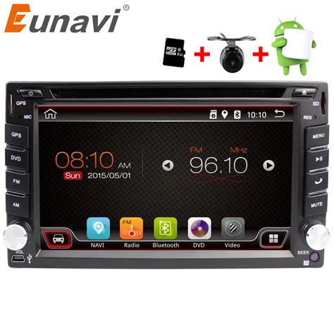 Eunavi Universal Din Android Car Dvd Player Gps Wifi Bluetooth