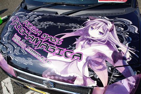 Puella Magi Madoka Magica Itasha Anime Аниме картинки гифки