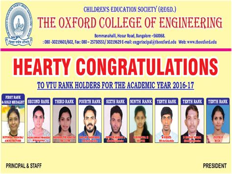 The Oxford College of Engineering