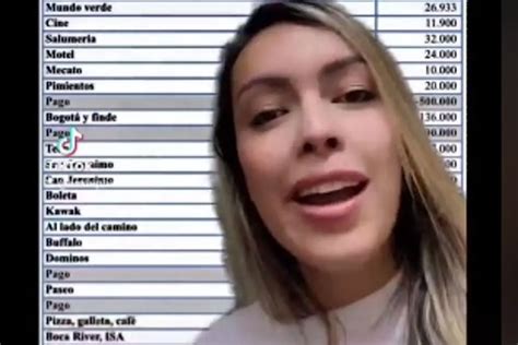 Anotaba En Documento De Excel Lo Que Gastaba En Su Novia Para Despu S