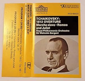 Tchaikovsky 1812 Overture Marche Slave Romen And Juliet Amazon