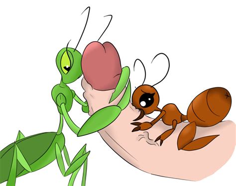 Rule 34 2girls 4 Arms 4 Legs Ant Antennae Arthropod Black Eyes Black Sclera Brown Body Brown