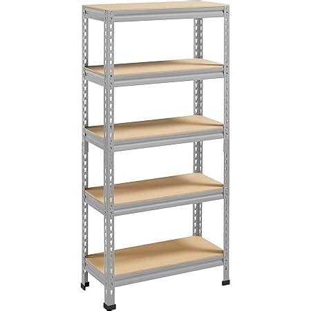 Yaheetech Tier Garage Shelving Units Heavy Duty Racking Shelves For