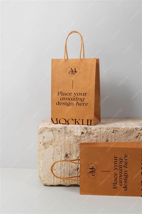 Premium Psd Paper Bag Mockup