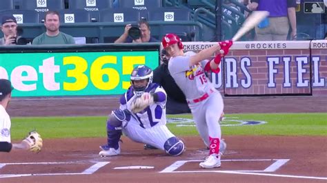 Tommy Edman Hits His First Home Run Of The Season 04112023 St