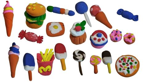 miniature food items   clay mini sweets  clay youtube