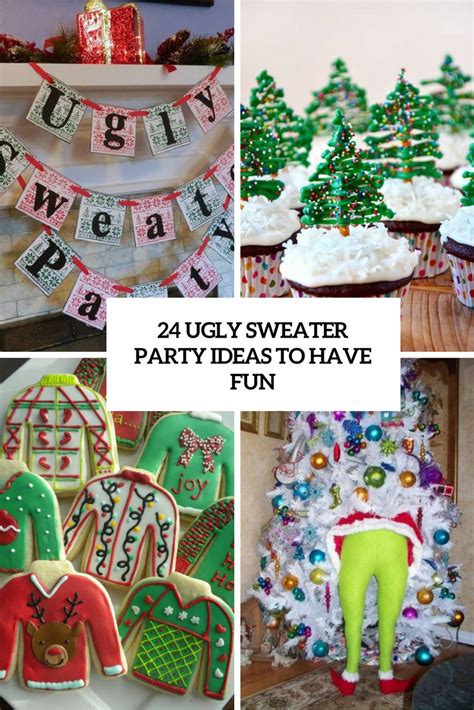 23 Ugly Sweater Party Ideas To Have Fun - Shelterness