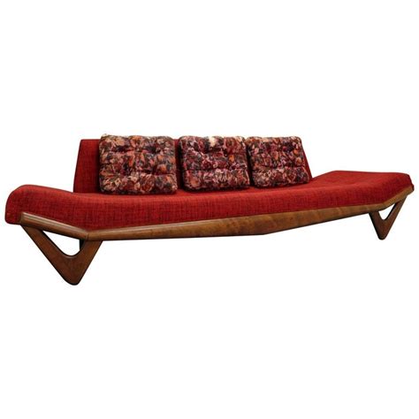 Adrian Pearsall Sofa Gondola Sofa On Boomerang Legs Model 2303 Mid