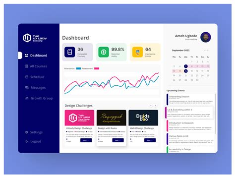 Dashboard Analytics Concept By Ameh Ugbede On Dribbble