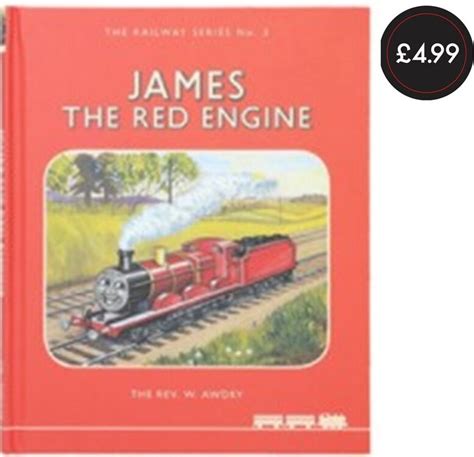 Thomas Tank 3 James Red Engine Book only £4.99