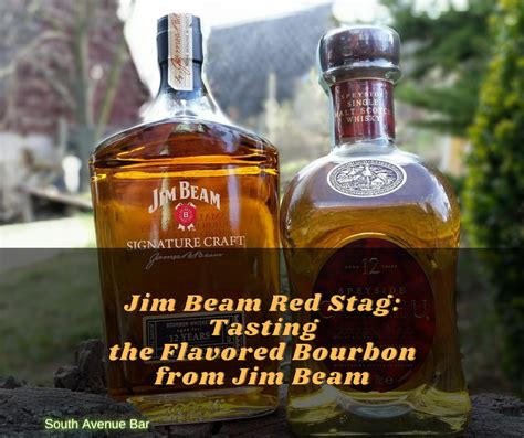 Jim Beam Red Stag Tasting The Flavored Bourbon From Jim Beam South